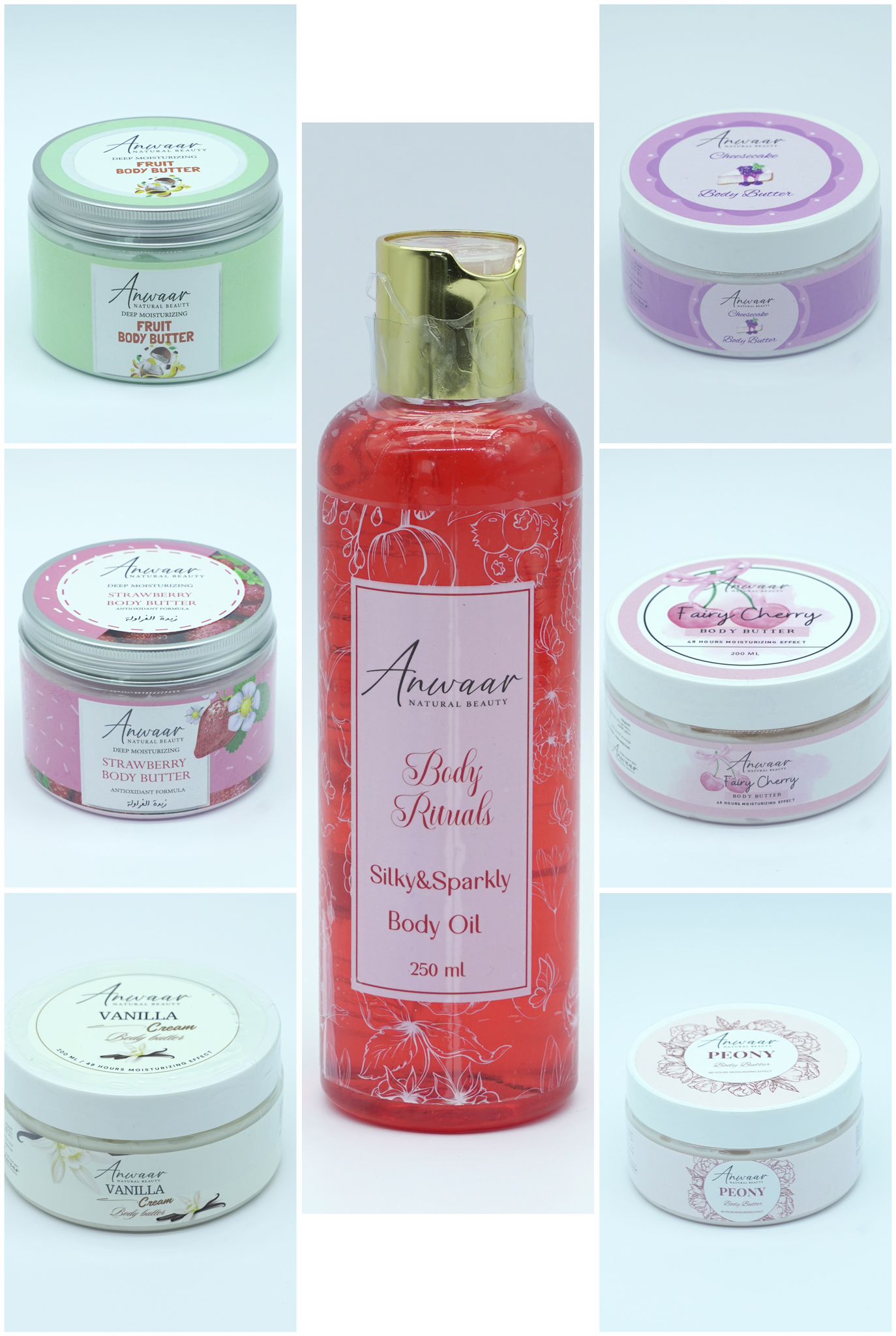 زيت الجسم الأنثوي واختيارك من زبدة الجسم