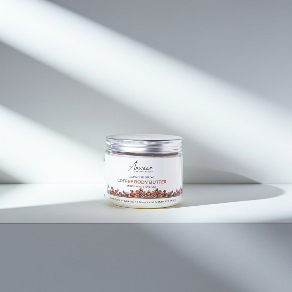 زبدة الجسم بالقهوة