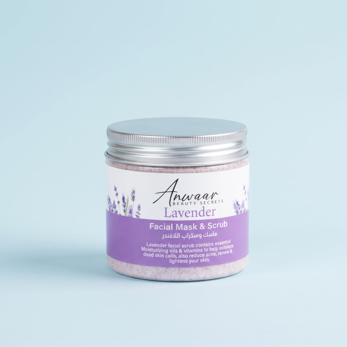 Lavender Facial Mask & Scrub