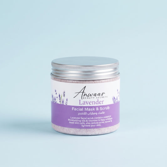 Lavender Facial Mask & Scrub